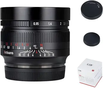 7artisans 50mm F0.95 APS-C Manuál Pevný Objektív pre Sony E a6600/Canon Eos-m/Fuji FX X-S10 /Nikon Z Z50 / M4/3mount