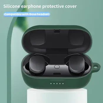 1 Pár Z6 Silikónové Ochranné puzdro Silikón Bluetooth-kompatibilného Headsetu Prípade Karabína pre Domáce pre Slúchadlá Prípade