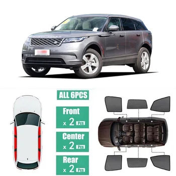 Bočné Okná Magnetické slnečník UV Ochrany Ray Blokovanie Oka Clonu vhodné Pre Land Rover Range Rover Velar