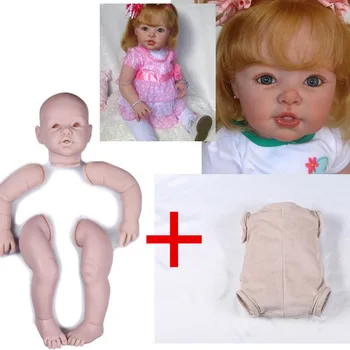 29inch silikónové bábiky baby kit set Veľké Batoľa Reborn Auta s handričkou telo Plné vinyl ruky a nohy 74 Umelec Ručné Plesne