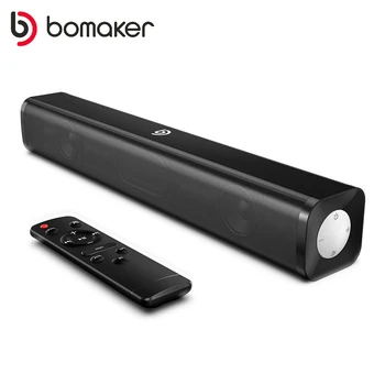 BOMAKER 20W TV Sound Bar Drôtové a Bezdrôtové Bluetooth Domov Surround SoundBar pre PC Divadlo TV Reproduktorov
