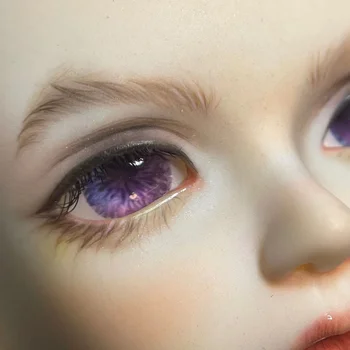 Nový štýl živice skutočné oko tlač BJD doll eyes, 1/ 3 1/4 1/6 bábika oči 1 pár bábiky hračky