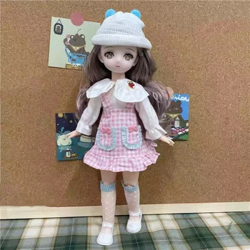 30 cm Princezná BJD Doll Oblečenie, Obuv Hnuteľného 23JointFashion ModelGirl Darček Detí, Hračky