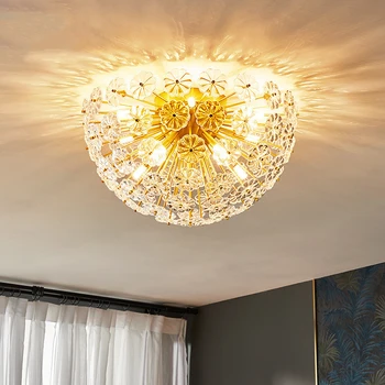 Postmoderných Kvet stropné svietidlo Luxusné škandinávskych lampa Spálňa Štúdia Izba Obývacia Izba Jedáleň dievčatá, izba stropné lampy