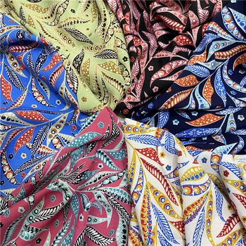 Šaty Textílie Tvárny Cherry Šifón Oblečenie Materiál DIY Šitie Textilných