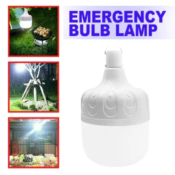 100W LED Pracovné Svetlo, Žiarovka, USB Nabíjateľné 6500K Biela Lampa na Čítanie OFF/NA Tlačidlo Swich Pre Vonkajšie/Camping Núdzové Osvetlenie